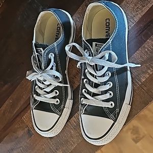 Converse Unisex-Adult Chuck Taylor All Star Low Top, Men's 5/Women's 7, Black